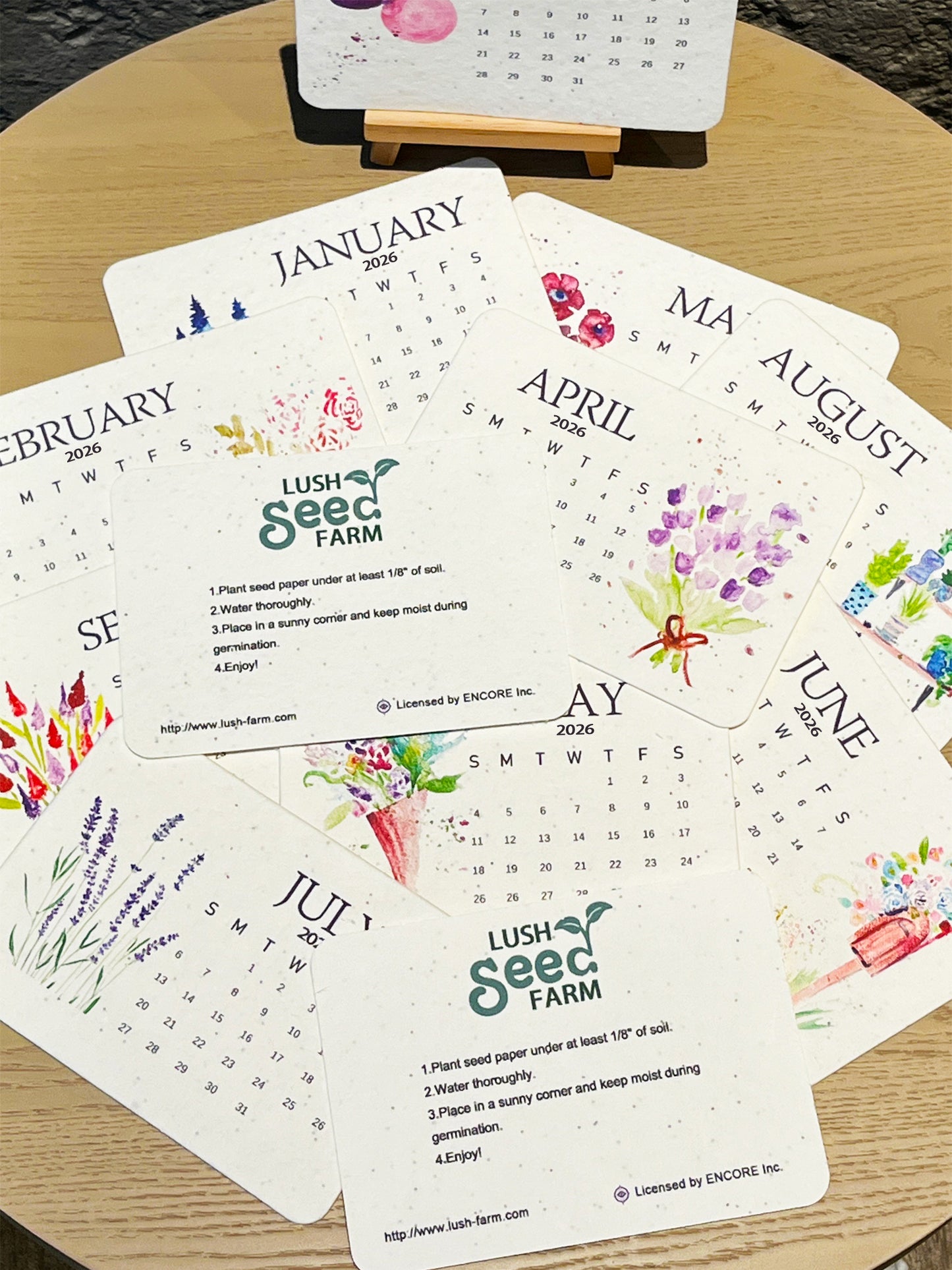 ✨New Arrivals 49% OFF Today🌱Eco-Friendly Plantable Love Seed Calendar 2026