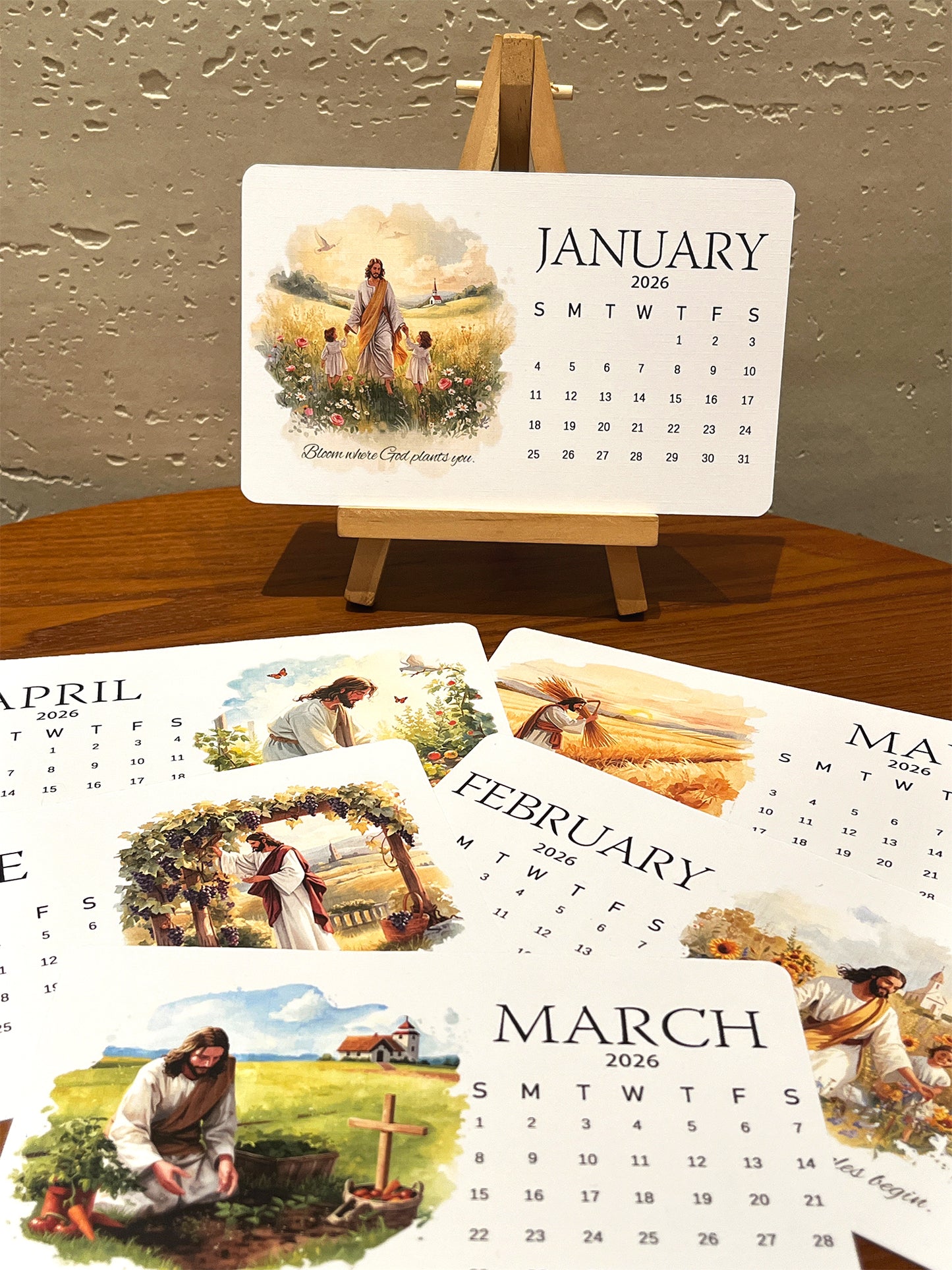 ✨Last Day 49% OFF ⏰ – 🌱Jesus-Inspired Plantable Seed Calendar 2026 – A Faithful Gift 🎁