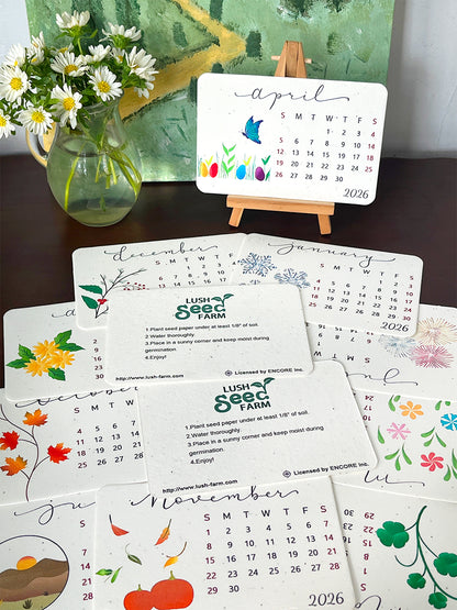 ✨Early Black Friday Sale 70% OFF🌱Eco-Friendly Plantable Love Seed Calendar 2026