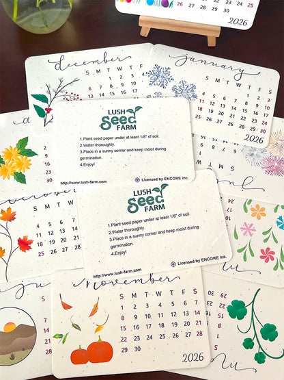 ✨Early Black Friday Sale 70% OFF🌱Eco-Friendly Plantable Love Seed Calendar 2026