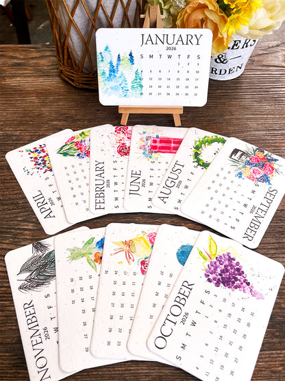 ✨Early Black Friday Sale 70% OFF⏰Eco-Friendly Plantable Seed Calendar 2026
