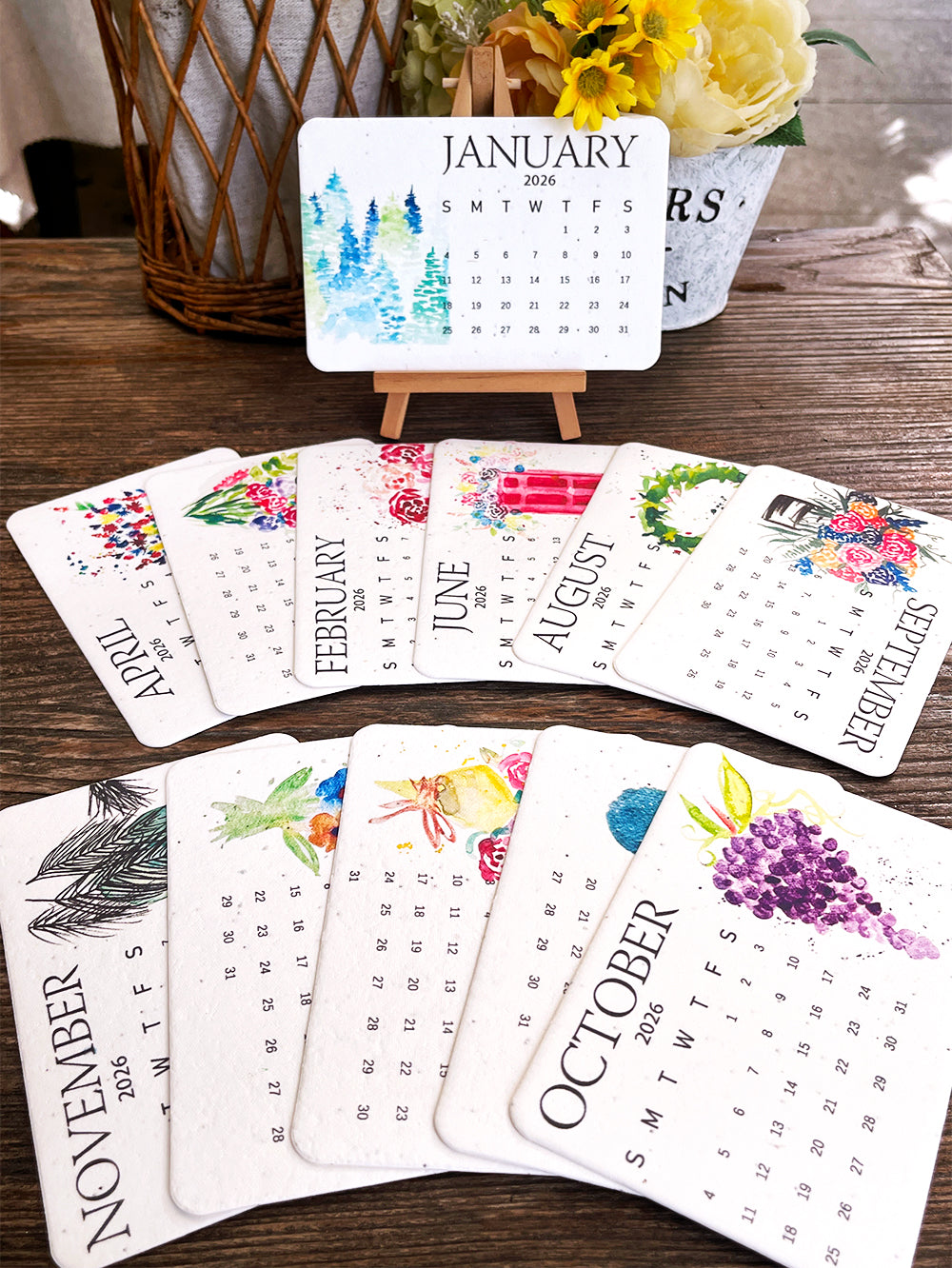 ✨Early Black Friday Sale 70% OFF⏰Eco-Friendly Plantable Seed Calendar 2026