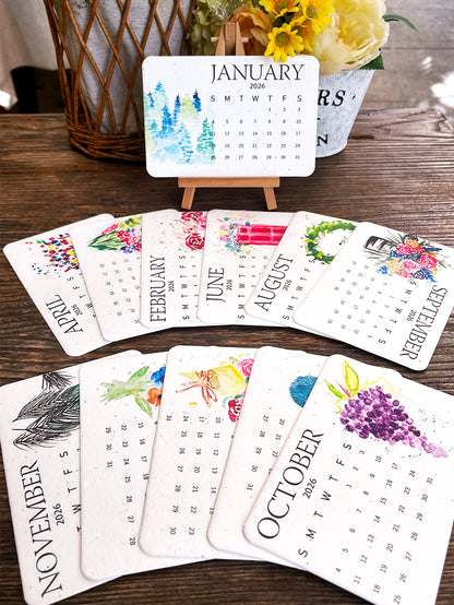 ✨Early Black Friday Sale 70% OFF⏰Eco-Friendly Plantable Seed Calendar 2026