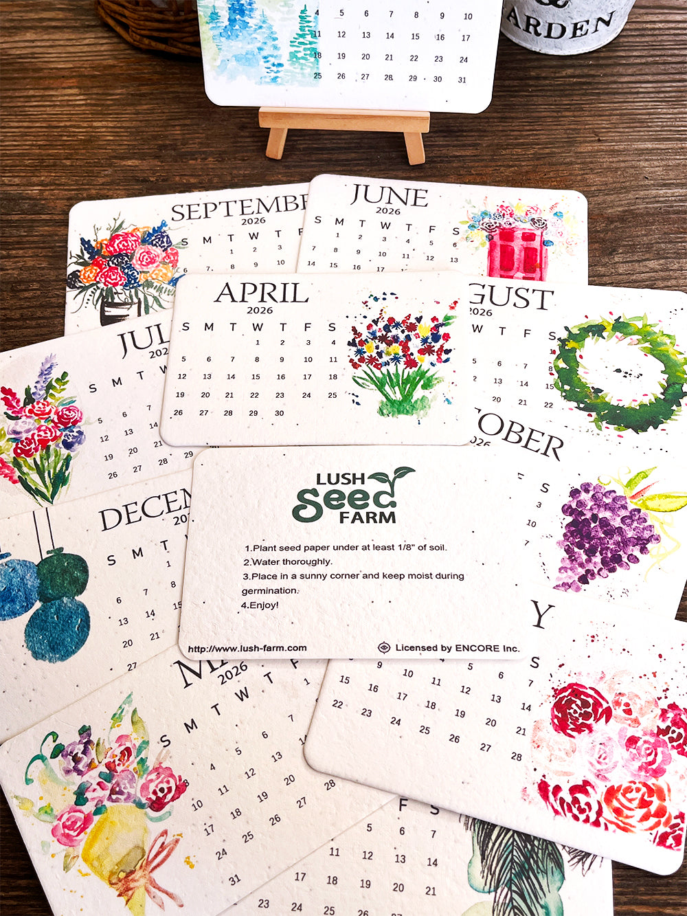 ✨Early Black Friday Sale 70% OFF⏰Eco-Friendly Plantable Seed Calendar 2026