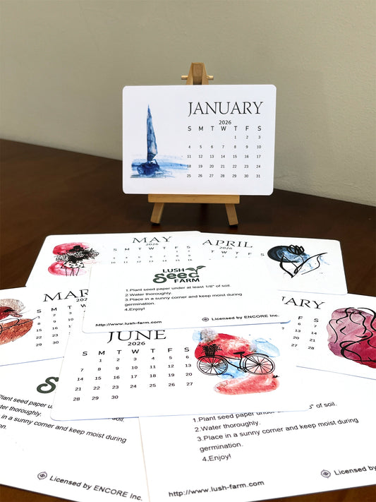 ✨New Arrivals 49% OFF Today🌱Eco-Friendly Plantable Seed Calendar 2026