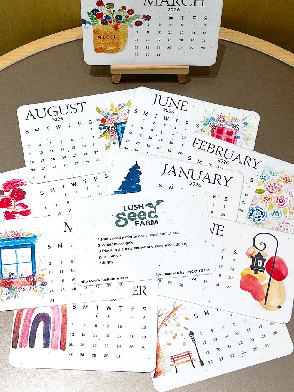 ✨New Arrivals 49% OFF Today🌱Eco-Friendly Plantable Seed Calendar 2026