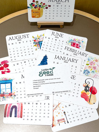 ✨New Arrivals 49% OFF Today🌱Eco-Friendly Plantable Seed Calendar 2026