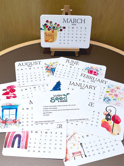 ✨New Arrivals 49% OFF Today🌱Eco-Friendly Plantable Seed Calendar 2026