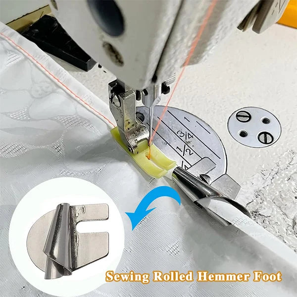 🔥 Sewing Rolled Hemmer Foot